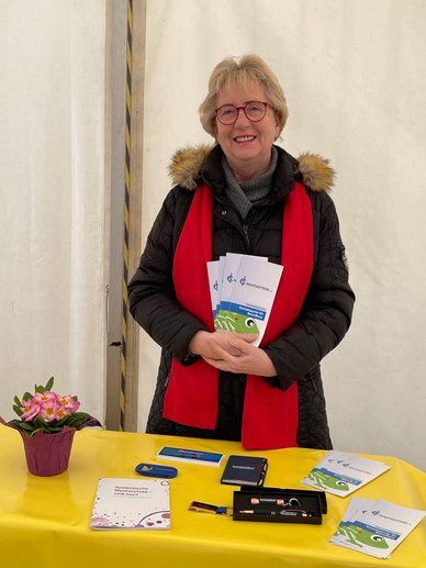 Bärbel Voltermann, Kinesiologin und Mitglied im Mastozytose e. V.